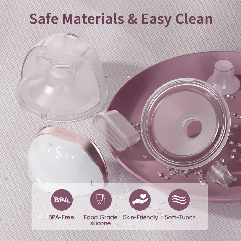 Springhope Wirless Wearable Hands Free Breast Pump - Image 3