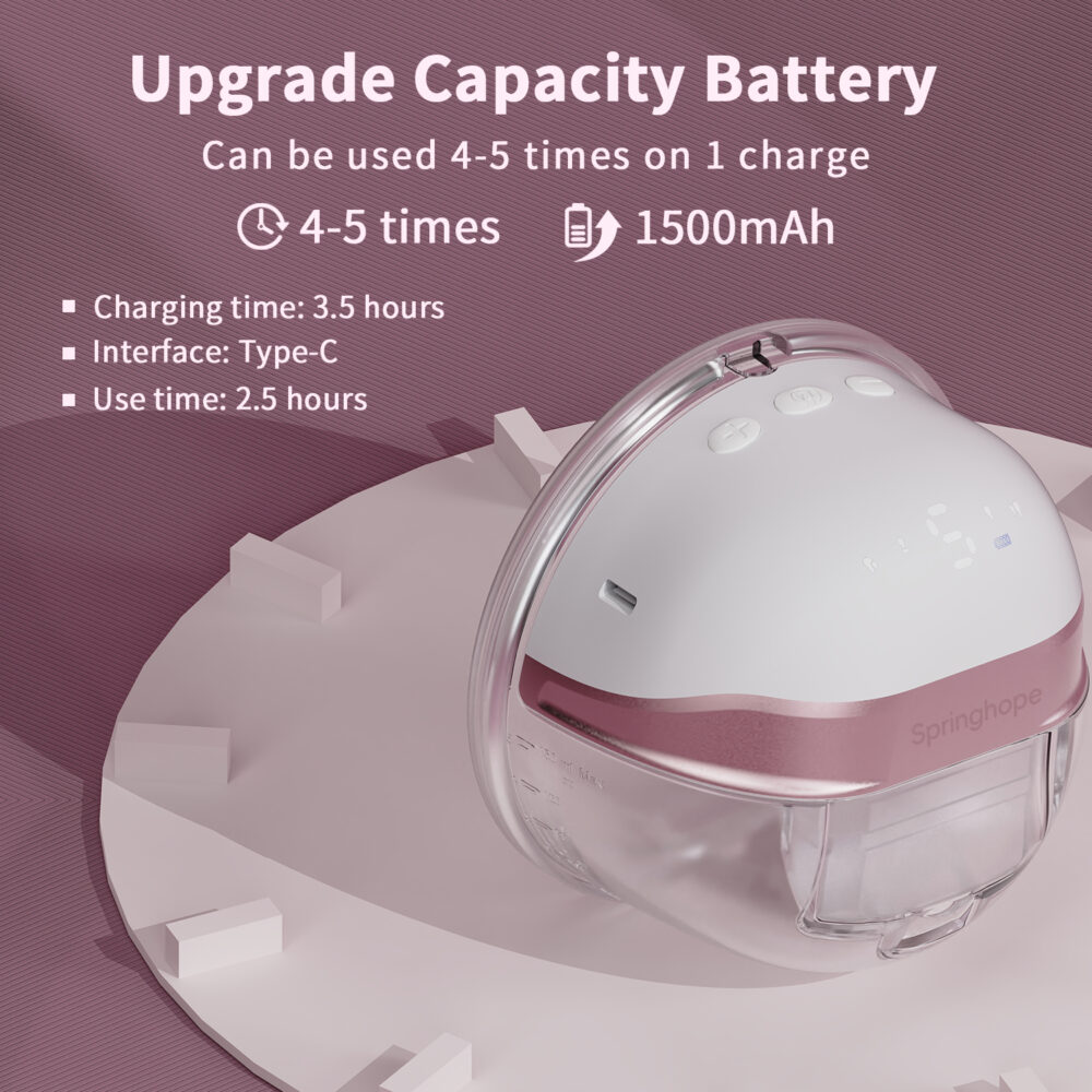 1500mAh Breast Pump