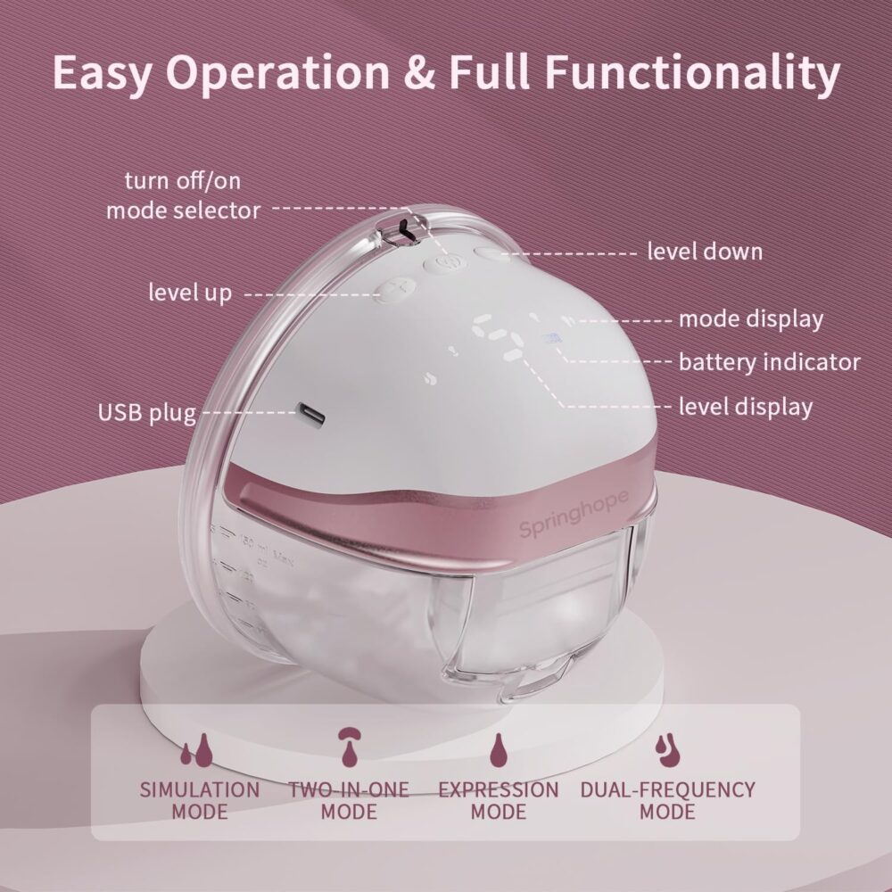 Wirless Wearable Hands Free Breast Pump - Image 8