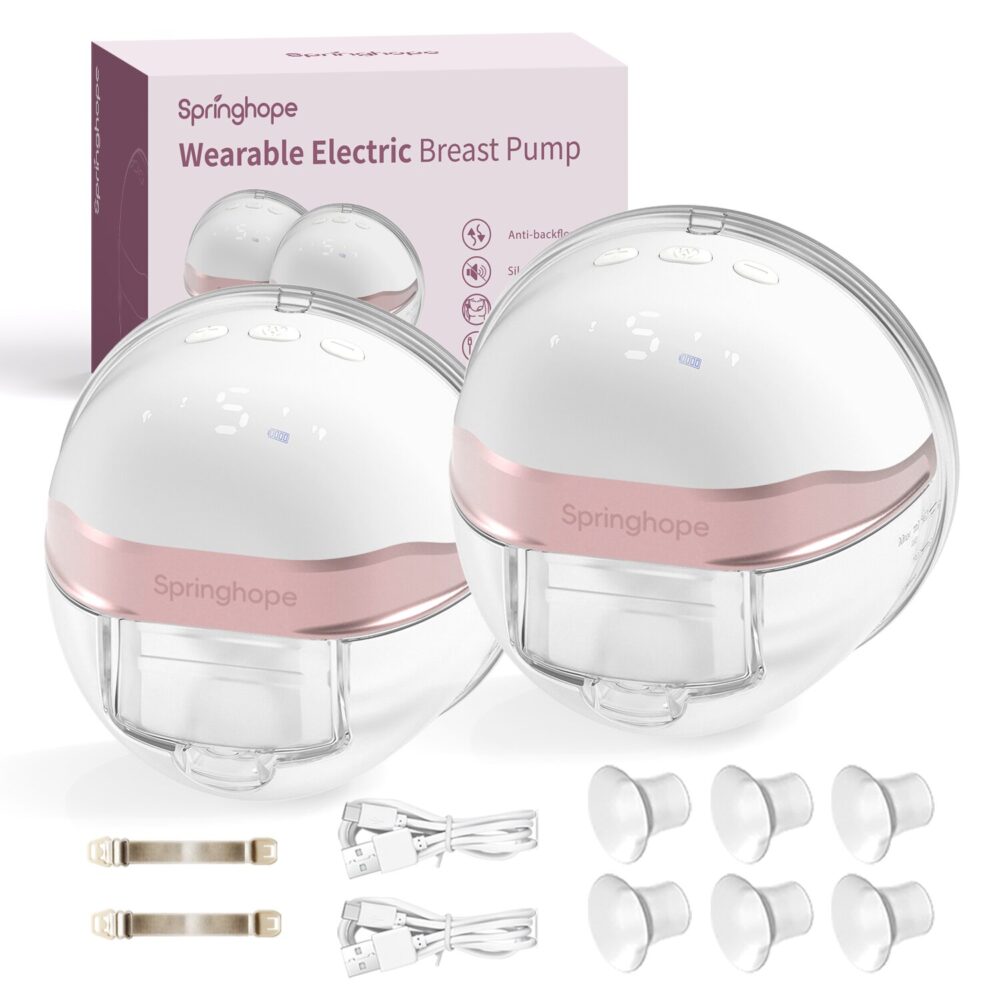 Springhope Wirless Wearable Hands Free Breast Pump